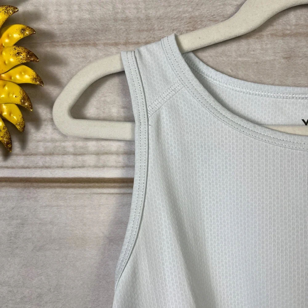Abercrombie Kids YPB Light Blue Twist Front Active Tank Top Girls Size 11/12